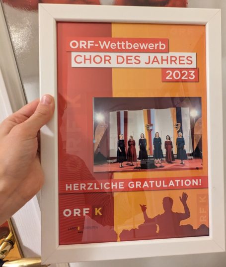 ORF Wettbewerb "Kärntner Chor des Jahres 2023"