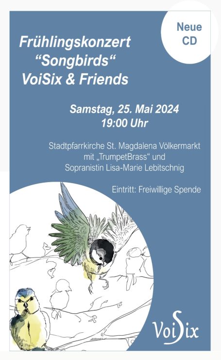 CD-Präsentationen in Völkermarkt und Krumpendorf 2024