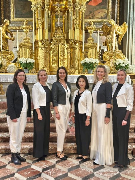 Gruppenbild Klagenfurter Dom, Maiandacht 2026